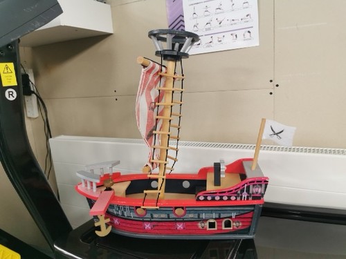 Elc wooden pirate ship - elc,
