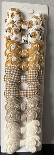 Pcs neutral floral bow - 10,