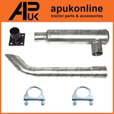 Exhaust silencer pipe - exhaust, clamp