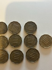28 X British Three Pence