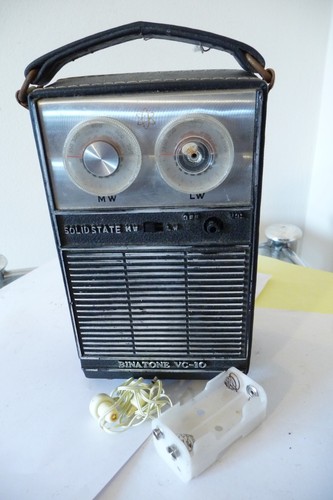 Vintage binatone lw mw - vintage, vc-10