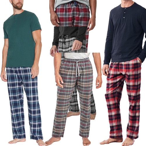 Mens flannel pyjama - mens,