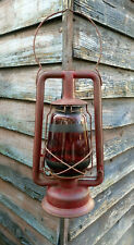 Vintage GSW Planet Paraffin Oil Lamp Lantern Hurricane Industrial Railway Canada