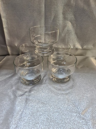 Vintage 80s glass ice cream - vintage,