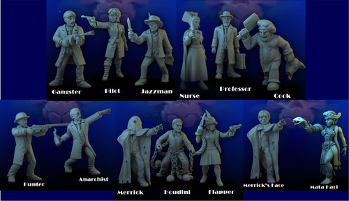 Cthulhu investigators - investigators, 32