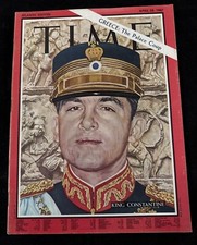 Time Magazine 1967 Greece King