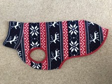 Whippet Fleece Christmas Dog