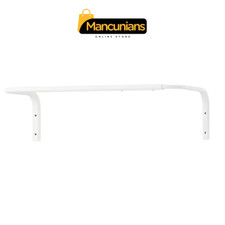 Ikea wall mounted clothes rail - wall,