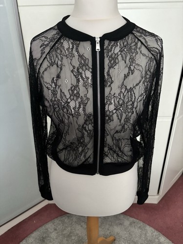 Lace bomber jacket - bomber,