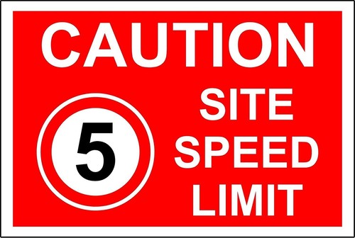 Caution site speed - , 5