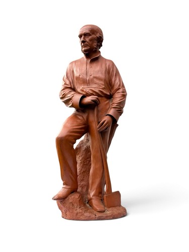 Terracotta statue william - of,