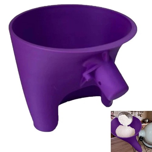 Flour funnel for kitchen aid - funnel,