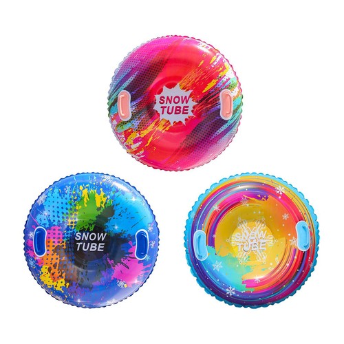 Inflatable snow tube - snow,