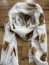 Ladies Highland Cow Scarf