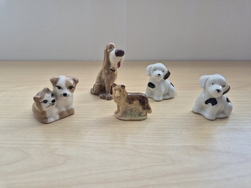 Ceramic miniature dogs - dogs, job