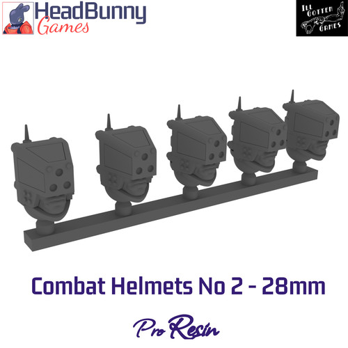 Combat helmeted heads - combat,