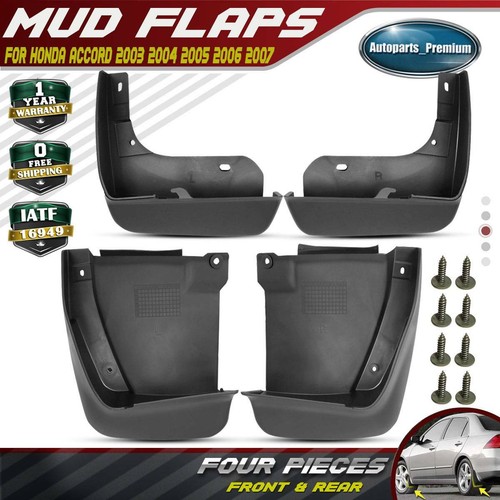 Front rear mud flaps - 4x, &rear
