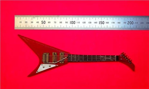 Minature flying guitar in - minature,