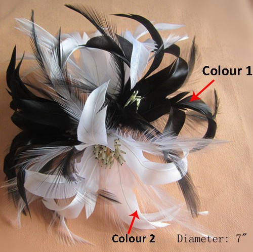 Elegant feather flower - elegant,