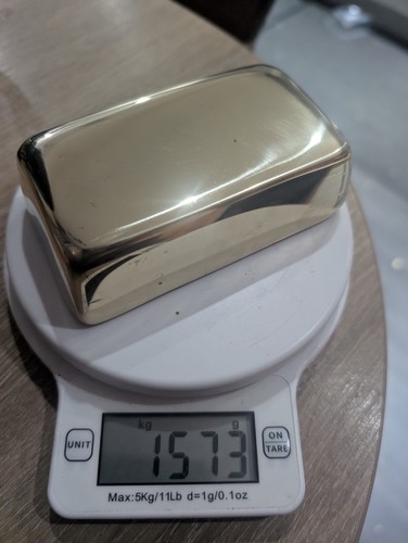 Brass ingot 1573g - brass,