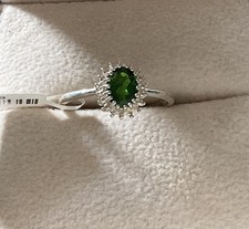 925 Sterling Silver Green