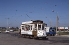 Lisbon Portugal Electric Tram