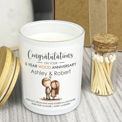 Personalised 5th wedding - personalised,