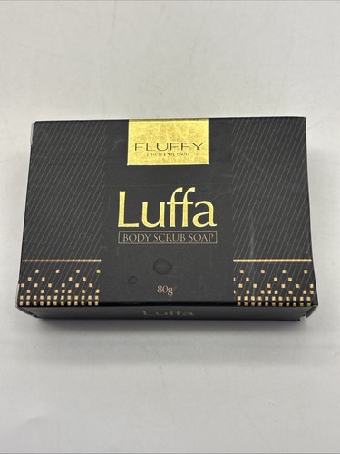 Fluffy luffa body scrub soap - luffa,