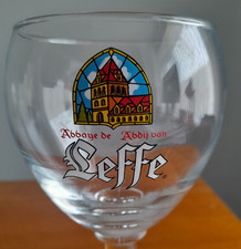 Leffe Belgian Beer Glass/Chalice Shape Stemmed Glasses 33cl Good Condition