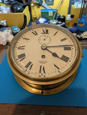 Wonderful Smiths Empire Ships Clock with Key In Working Order