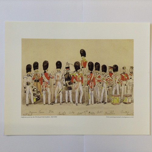 Print uniforms worn the - worn, by