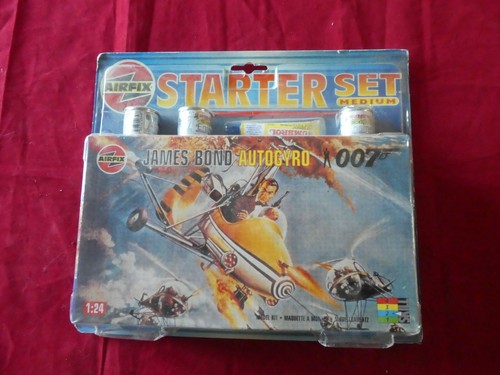 Airfix james bond - bond, autogyro