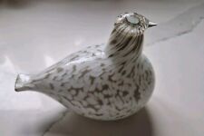 Iittala Birds by Oiva Toikka Arctic ptarmigan / Riekko / Willow Grouse Design 