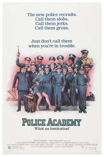 Police academy x17 or - academy, 11"x17"