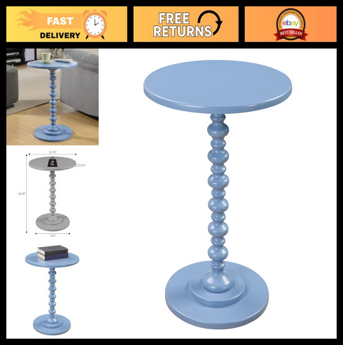 Traditional round end table - round,