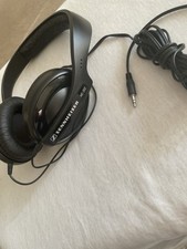 Sennheiser HD 202 DJ Headband Headphones - Black - Used - Rare Discontinued