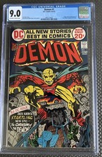 The Demon 1 CGC 9.0 1st App Of Etrigan DC Comics Bronze Age Jack Kirby