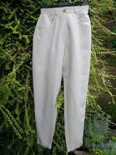 Vintage Richards Shops cream jodhpur style trousers turn ups size 10