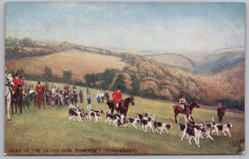 Devon and somerset staghounds - devon,