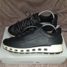 Ecco Shoes Womens Black Leather Cool 2.0 Gore-Tex Surround Casual Low-Top UK 3