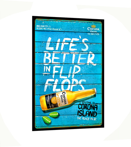 Corona extra vinyl sign - vinyl,