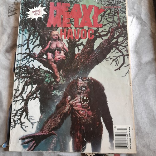 Heavy metal magazine havoc - magazine,