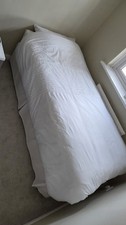 Single Bed with Storage, Mattress, Duvet, Pillow, and Duvet Set