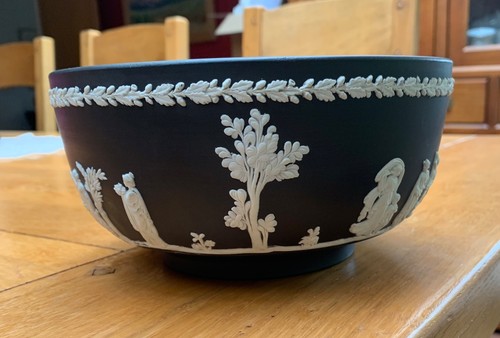 Wedgwood jasper black - wedgwood, bowl