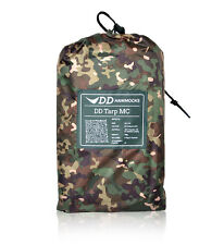 DD Tarp 3x3 - MC: Lightweight Camouflage Shelter for Hammocks & Solo Adventures