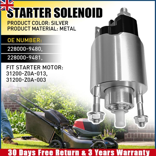 Starter motor solenoid fits - motor,