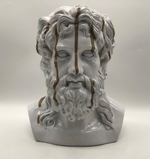 Large Resin Zeus Bust with