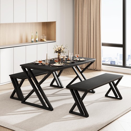 Kitchen dining table set - table, 4