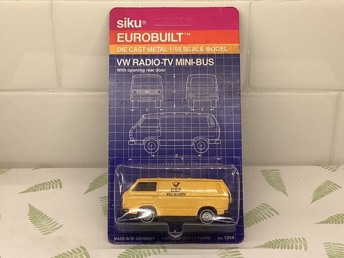 Siku eurobuilt 1314 - #1314, vw