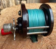 PENN No. 85 Vintage Brown Bakelite Multiplier Saltwater Sea Fishing reel